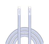 Verbatim Sync & Charge SoftTouch USB-C to C cable 60W 120 cm - Purple