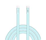 Verbatim Sync & Charge SoftTouch USB-C to C cable 100W 120 cm - Blue