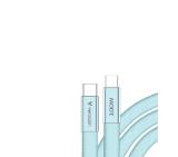 Verbatim Sync & Charge SoftTouch USB-C to C cable 100W 120 cm - Blue