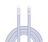 Verbatim Sync & Charge SoftTouch USB-C to C cable 100W 120 cm - Purple