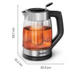 Tefal BJ760DE0 Tmk Element 1.7L Glass Digital