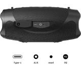 Hisense, FlexBoom, Party speaker 2.0 Ch., 80W, BT, 20h play,IP67 Water and Dust Proof,Ambient Light,Black
