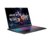Acer Nitro 16S AI, AN16S-61-R28Q , AMD Ryzen AI 9 365 (up to 5.0Ghz, 24MB), 16" WQXGA (2560x1600)IPS 180Hz, 1*16GB DDR5 (1 slot free), 1024GB PCIe NVMe SSD, GeForce RTX 5070 8GB GDDR7, WiFi 6E, BT 5.3, No Os, Black