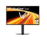 LG 27GX790B-B, UltraGear 26.5" RGB Tandem OLED, 0.02 ms GtG,Dual Mode QHD 540Hz or HD 720Hz,1200000:1,335cd/m2,QHD 2560x1440,DisplayHDR True Black 500,DCI-P3 99.5% AMD FreeSync,G-SYNC CompatibleHDMI,DP,USB,Tilt,Height Adjust,Pivot, Black