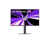 LG 27GM950B-B, UltraGear evo AI GM9,27" Hyper Mini LED 5K, IPS 1ms (GtG),Dual Mode 5K at 165Hz or 330Hz QHD,1000:1,750cd/m2,UHD (5120x2880),HDR 10,DCI-P3 95%, AMD FreeSync,G-SYNC Compatible,HDMI, DP,USB-C (90W PD),2x7W,Tilt,Height Adjust,Pivot, Black