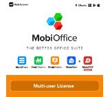 MobiOffice Multi-user + MobiDrive 100 GB/user, 6 users, 1 year