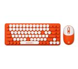 PackardBell The Dot Combo, PBA 600, BT Keyboard and mouse, Ergonomic Slim Design, Quiet Keys, US layout, Orange