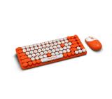 PackardBell The Dot Combo, PBA 600, BT Keyboard and mouse, Ergonomic Slim Design, Quiet Keys, US layout, Orange