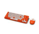 PackardBell The Dot Combo, PBA 600, BT Keyboard and mouse, Ergonomic Slim Design, Quiet Keys, US layout, Orange
