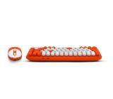 PackardBell The Dot Combo, PBA 600, BT Keyboard and mouse, Ergonomic Slim Design, Quiet Keys, US layout, Orange