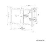 Neomounts Level-850 TV mount wall 40-70" - full motion - fast installation
