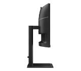 AOC CU34E4CW, 34" Curved 1500R, VA, WLED, 3440x1440@120Hz, 4ms GtG, 1ms MPRT, 350cd m/2, 3500:1, 50M:1 DCR, Adaptive Sync, FlickerFree, Anti-Blue Light, 5Wx2, Webcam 5MP, Tilt, Height Adjust, Swivel, 2xHDMI, DP, USB hub, KVM, RJ45