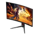 AOC CQ27G4Z2, 27" Curved 1500R, Fast VA, WLED, 2560x1440@260Hz (OC, Native 240Hz), 1ms GtG, 0.5ms MPRT, 400cd m/2, 3000:1, 80M:1 DCR, Adaptive Sync, FlickerFree, Anti-Blue Light, Tilt, Height Adjust, Swivel, 2xHDMI, DP