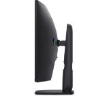 Dell Alienware AW3226DM, 31.5" Curved VA AG, WQHD 2560x1440, 95% DCI-P3, AMD FreeSync Premium, 240Hz, 1 ms GTG, 3000:1, 400 cd/m2, HDR, VRR, HDMI, DP, USB Hub, USB-C, PIP, PBP, Height Adjustable,Tilt, Black