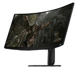 Dell Alienware AW3426DWM, 34.5", 21:9, Curved VA AG, UW-QHD 3440x1440, 95% DCI-P3, AMD FreeSync Premium, 240Hz, 1 ms GTG, 3000:1, 400 cd/m2, HDR, VRR, HDMI, DP, USB Hub,  USB-C, PIP, PBP, Height Adjustable,Pivot, Tilt, Black