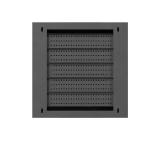 Lanberg TPR 10" Installation Enclosure with Mesh Plate 400 x 400 x 140 Black (Assembled)